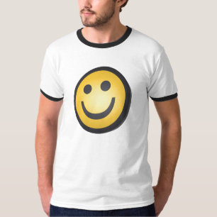Camiseta sonriente de la cara