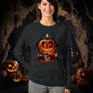 Camiseta Sonriente, el Jack de Lantern