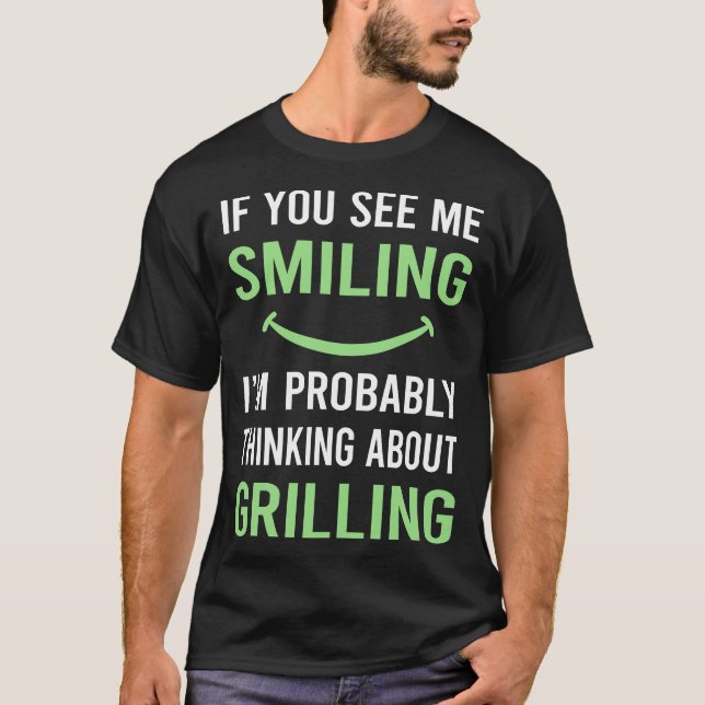 Camiseta Sonriente Grilling (Anverso)