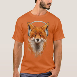 Camiseta Sonriente Musical Fox Classic TShirt