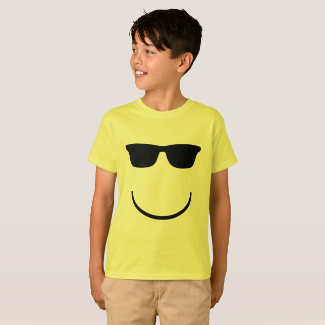 Camiseta Sonriente sol (Anverso completo)