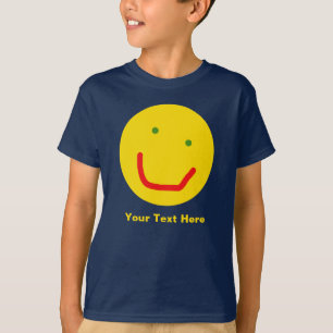 Camiseta Sonriente Sol feliz cara