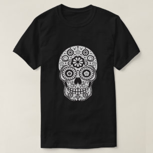 Camiseta Sonriente Sugar Skull