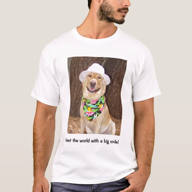 Camiseta ¡Sonrisa! (Anverso)