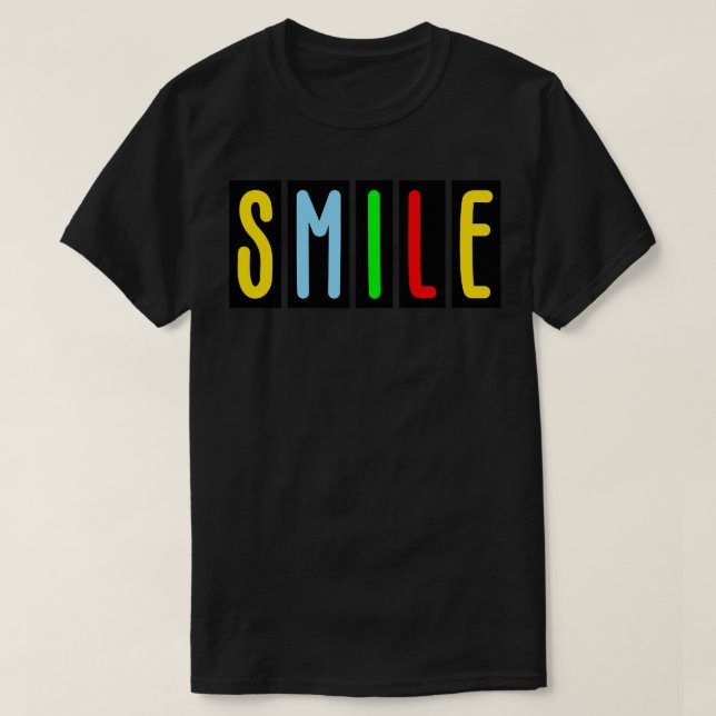 Camiseta Sonrisa (Diseño del anverso)