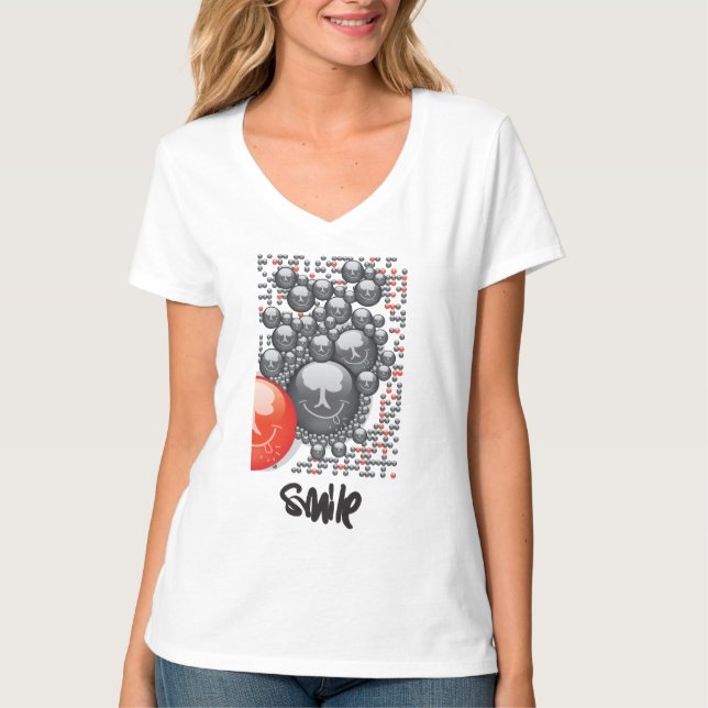 Camiseta sonrisa (Anverso)