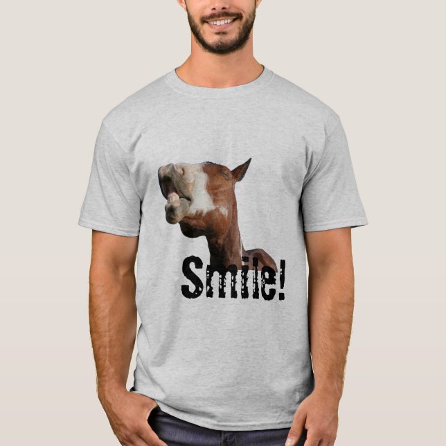 Camiseta ¡Sonrisa! (Anverso)