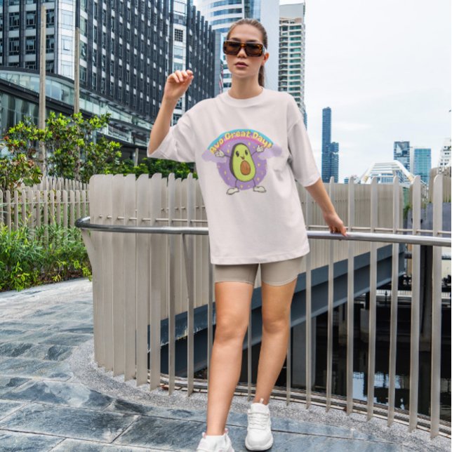 Camiseta Sonrisa aguacate feliz (Subido por el creador)