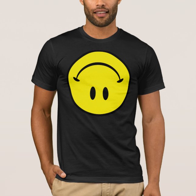 Camiseta Sonrisa al revés grande (Anverso)