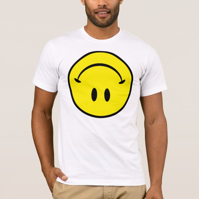 Camiseta Sonrisa al revés grande (Anverso)