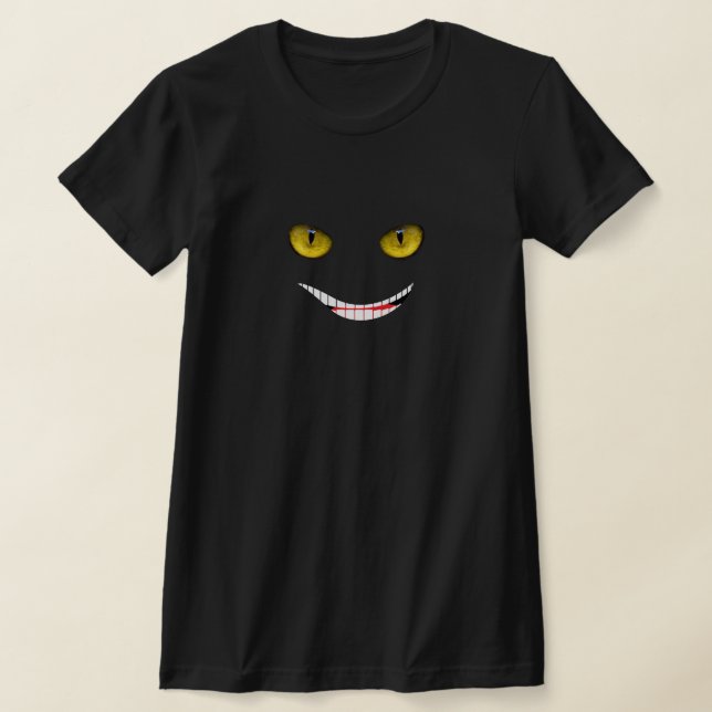 Camiseta Sonrisa amarilla de Cheshire (Distribución)