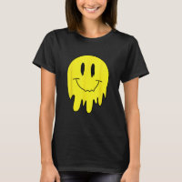 Sonrisa amarilla sonriente derritiendo cara de got