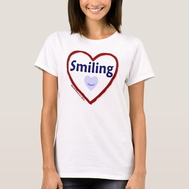 Camiseta Sonrisa amorosa (Anverso)