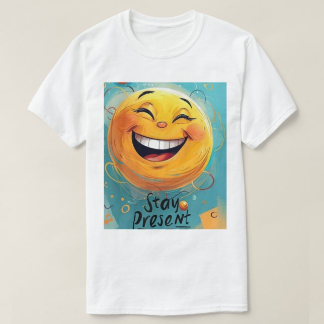 Camiseta Sonrisa brillante (Diseño del anverso)