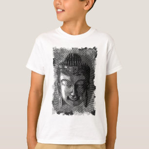 Camiseta Sonrisa Buda I - negro a medio tono + tus ideas
