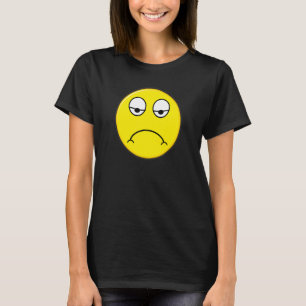 Camiseta Sonrisa Cara Triste Corazón Triste Triste Triste L