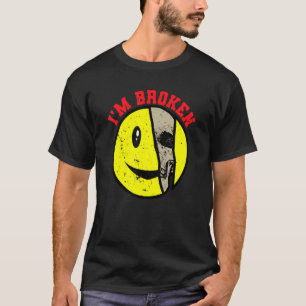 Camiseta Sonrisa Confundida Estoy Roto Enfermedad Invisible