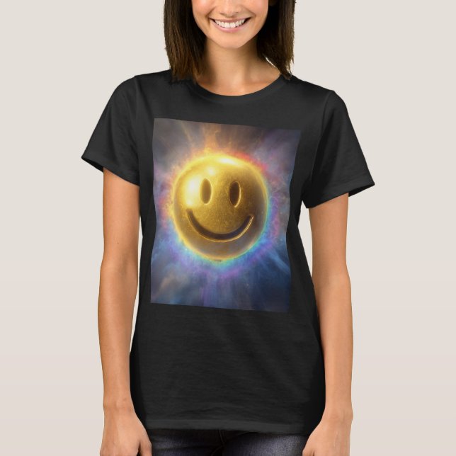 Camiseta Sonrisa Cósmica de Alineación (Anverso)
