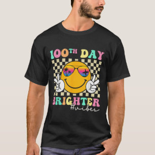 Camiseta Sonrisa de 100 días más brillante frente al centés