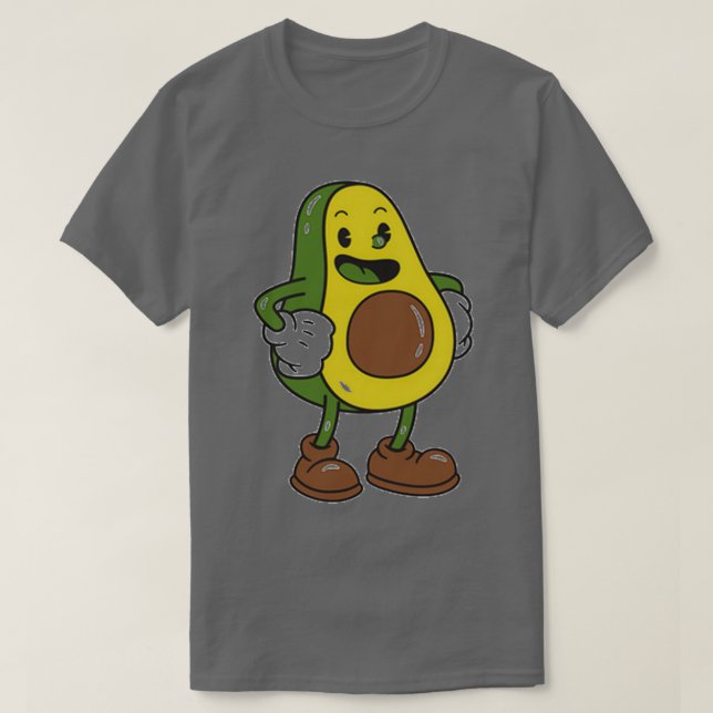 Camiseta Sonrisa de aguacate (Diseño del anverso)