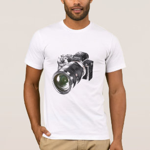 Camiseta sonrisa de cámara 