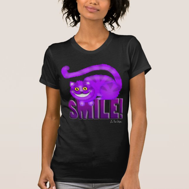 Camiseta Sonrisa de Cheshire (Anverso)