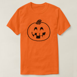 Camiseta Sonrisa de Emoji calabaza halloween jack o sonrisa