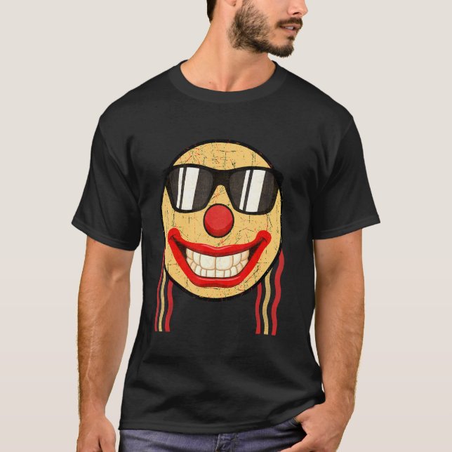 Camiseta Sonrisa de época frente a sonrisa amarilla de los  (Anverso)