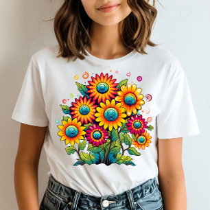 Camiseta Sonrisa de girasol