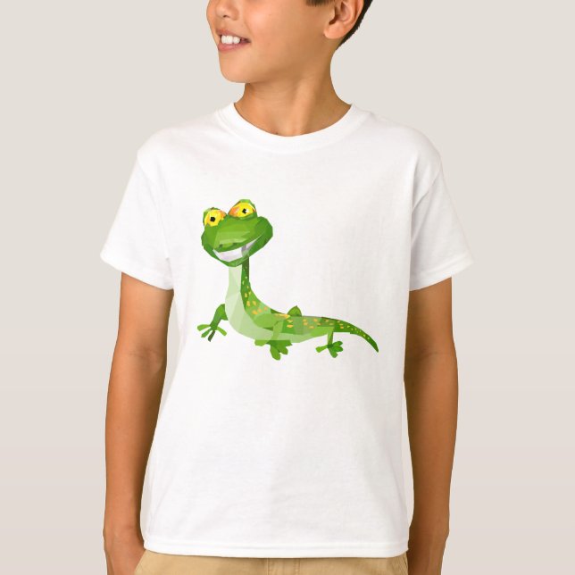 Camiseta sonrisa de lagarto (Anverso)