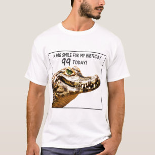 Camiseta Sonrisa de ligador de cumpleaños 99