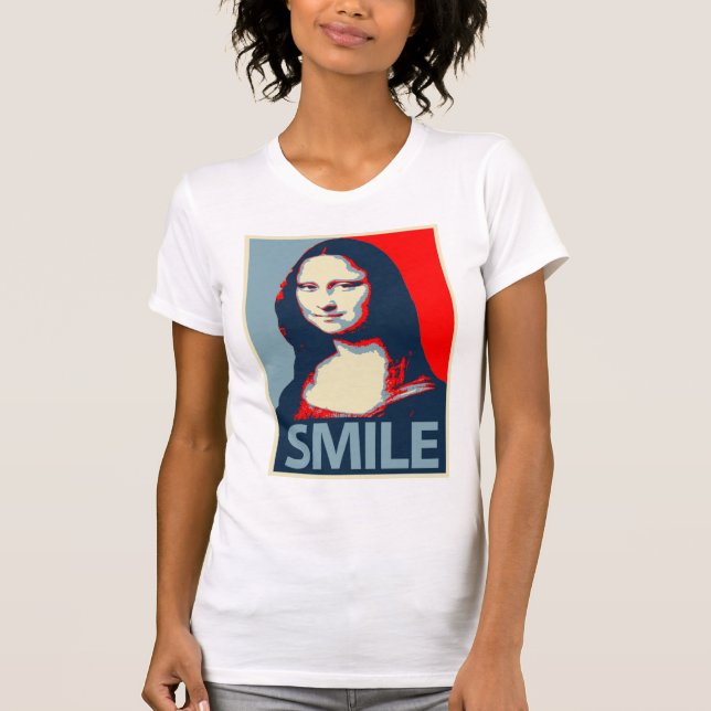 Camiseta Sonrisa de Mona Lisa (Anverso)