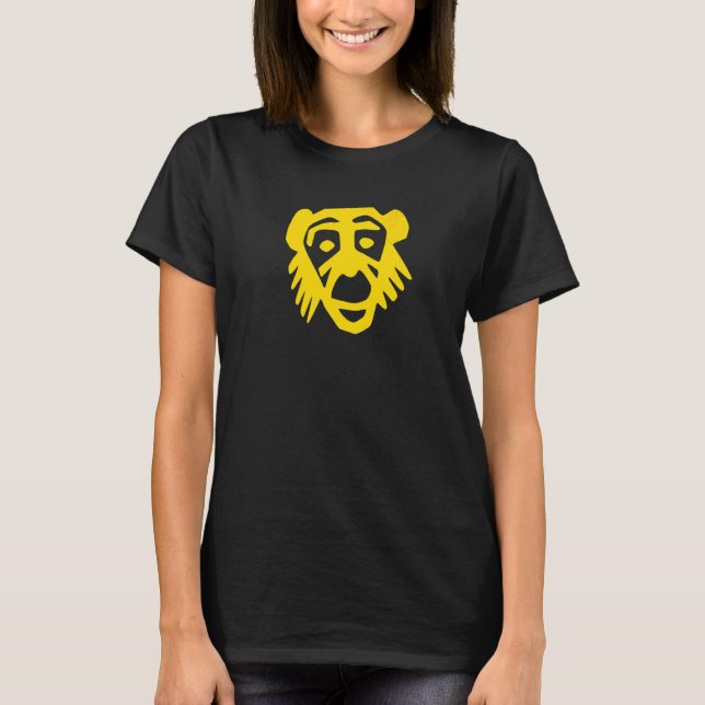 Camiseta Sonrisa de mono de oro (Anverso)