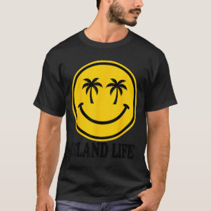 Camiseta Sonrisa de palmera hawaii playa vacaciones de vera