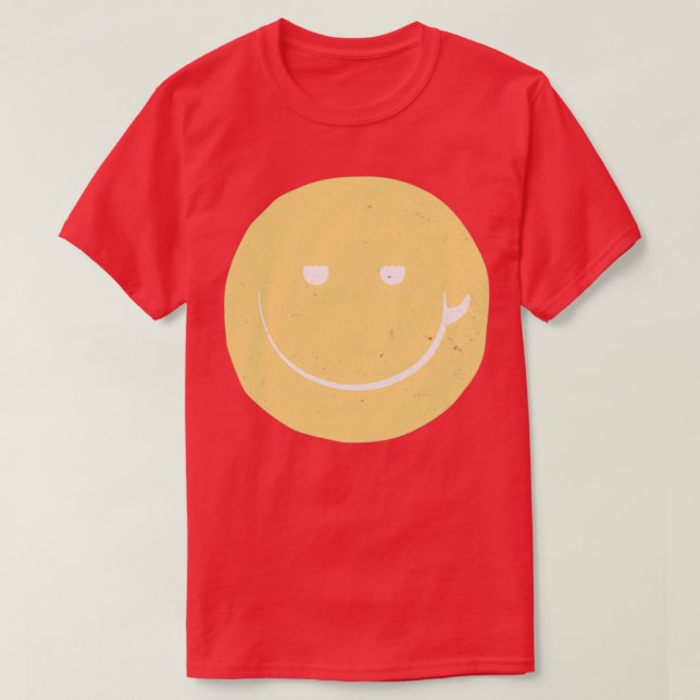 Camiseta Sonrisa de Pegatina Vintage Surf (Diseño del anverso)