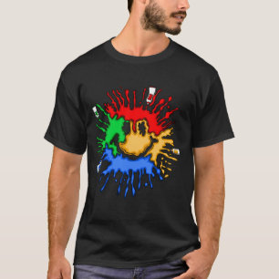 Camiseta Sonrisa de tubo de pintura