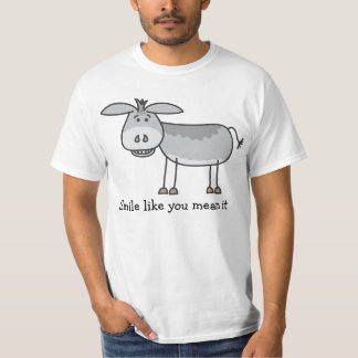 Camiseta Sonrisa del burro de Horatio como usted medio él