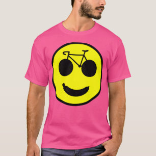 Camiseta Sonrisa divertida en bicicleta de plátano