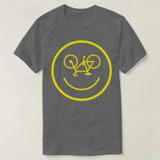 Camiseta Sonrisa en bicicleta (Diseño del anverso)