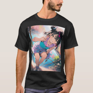 Camiseta Sonrisa en el puente Sunlit
