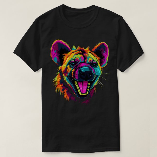 Camiseta Sonrisa en Hyena (Diseño del anverso)