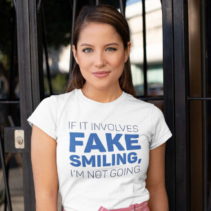 Camiseta Sonrisa falsa