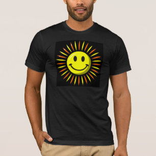 Camiseta Sonrisa feliz brillante - cara