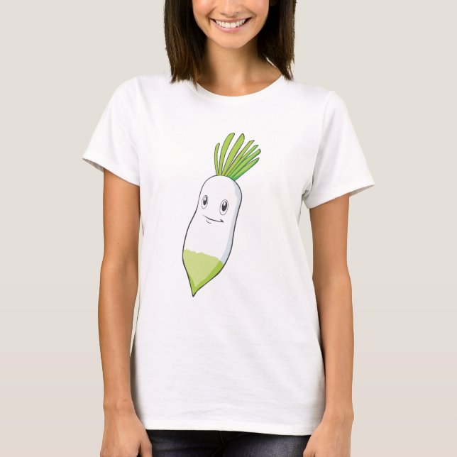 Camiseta Sonrisa feliz de Daikon (Anverso)