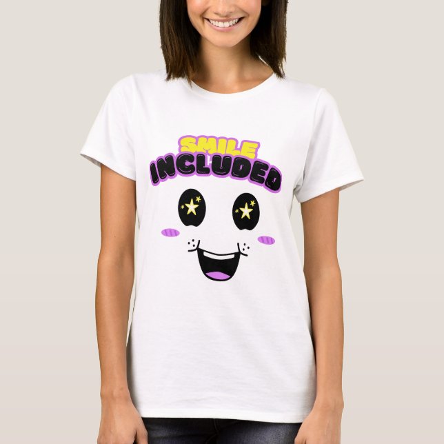 Camiseta Sonrisa Incluida (Anverso)