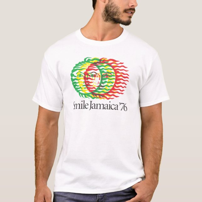 Camiseta Sonrisa Jamaica 1976 (Anverso)