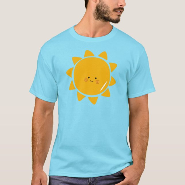 Camiseta Sonrisa Linda Sol  (Anverso)