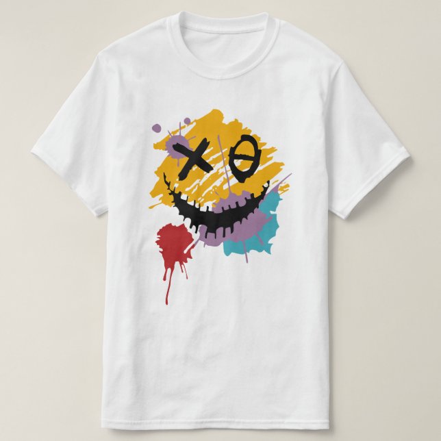 Camiseta Sonrisa malvada (Diseño del anverso)