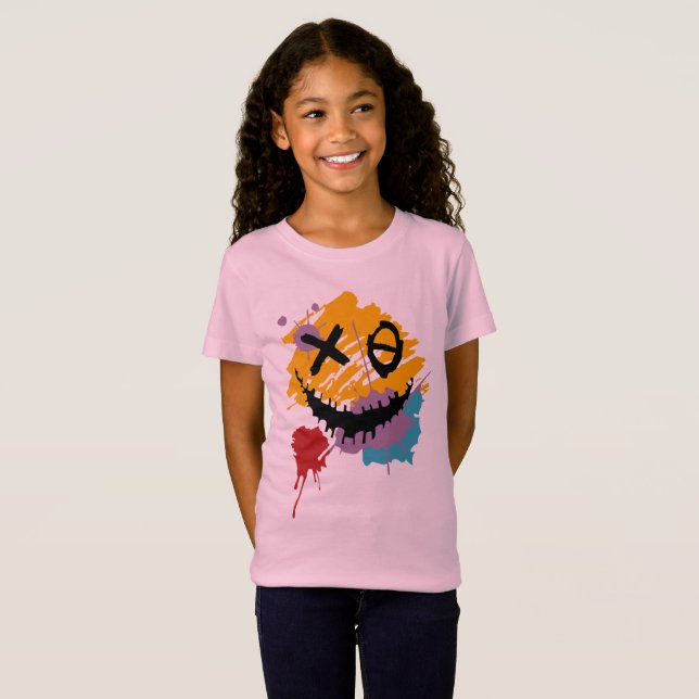 Camiseta Sonrisa malvada (Anverso completo)