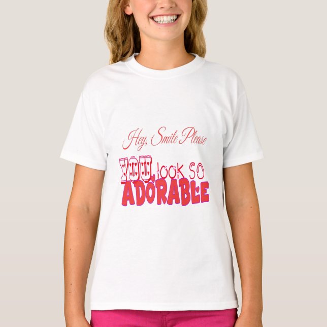 Camiseta Sonrisa, por favor (Anverso)